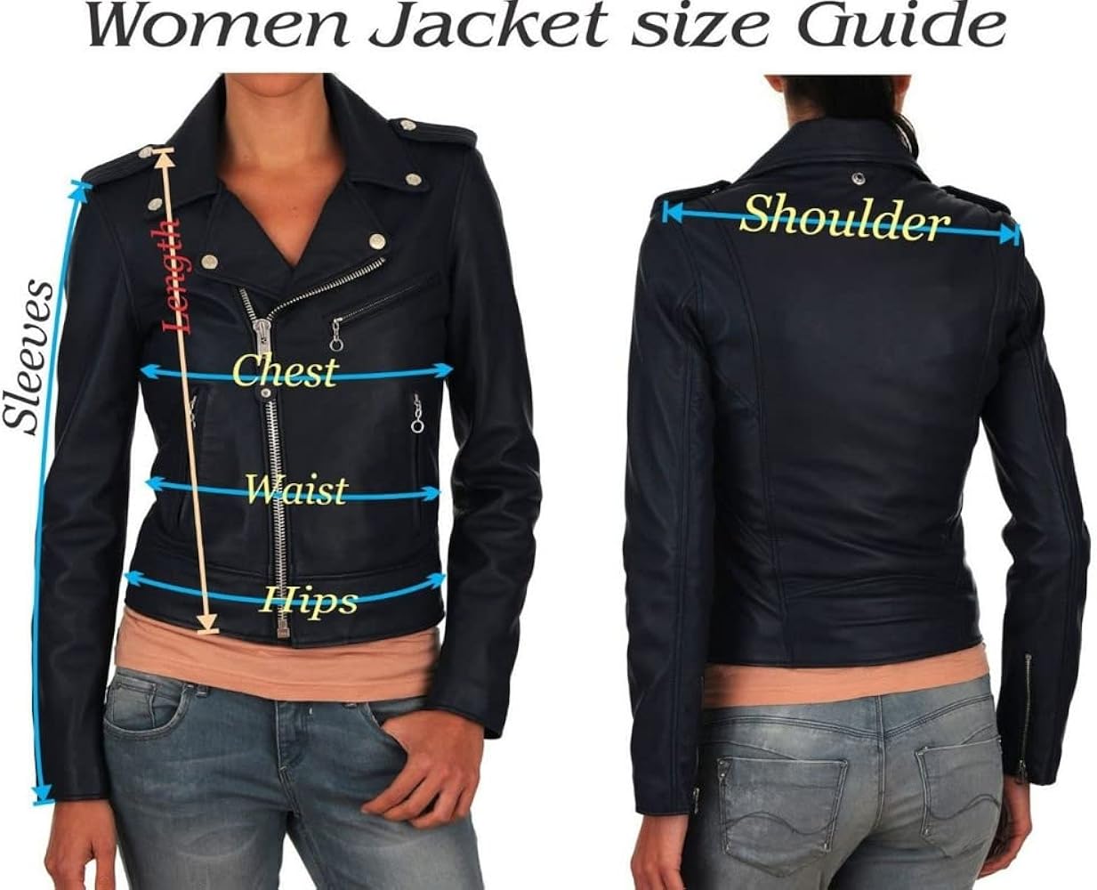 New Fashion Style Women's Leather Jacket Motorcycle Quilted Bomber